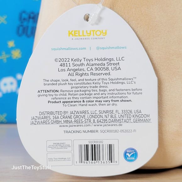 Squishmallow Mac the Acorn 7" UltraSoft Harvest Squad Collectible Plush NWT - Picture 6 of 6